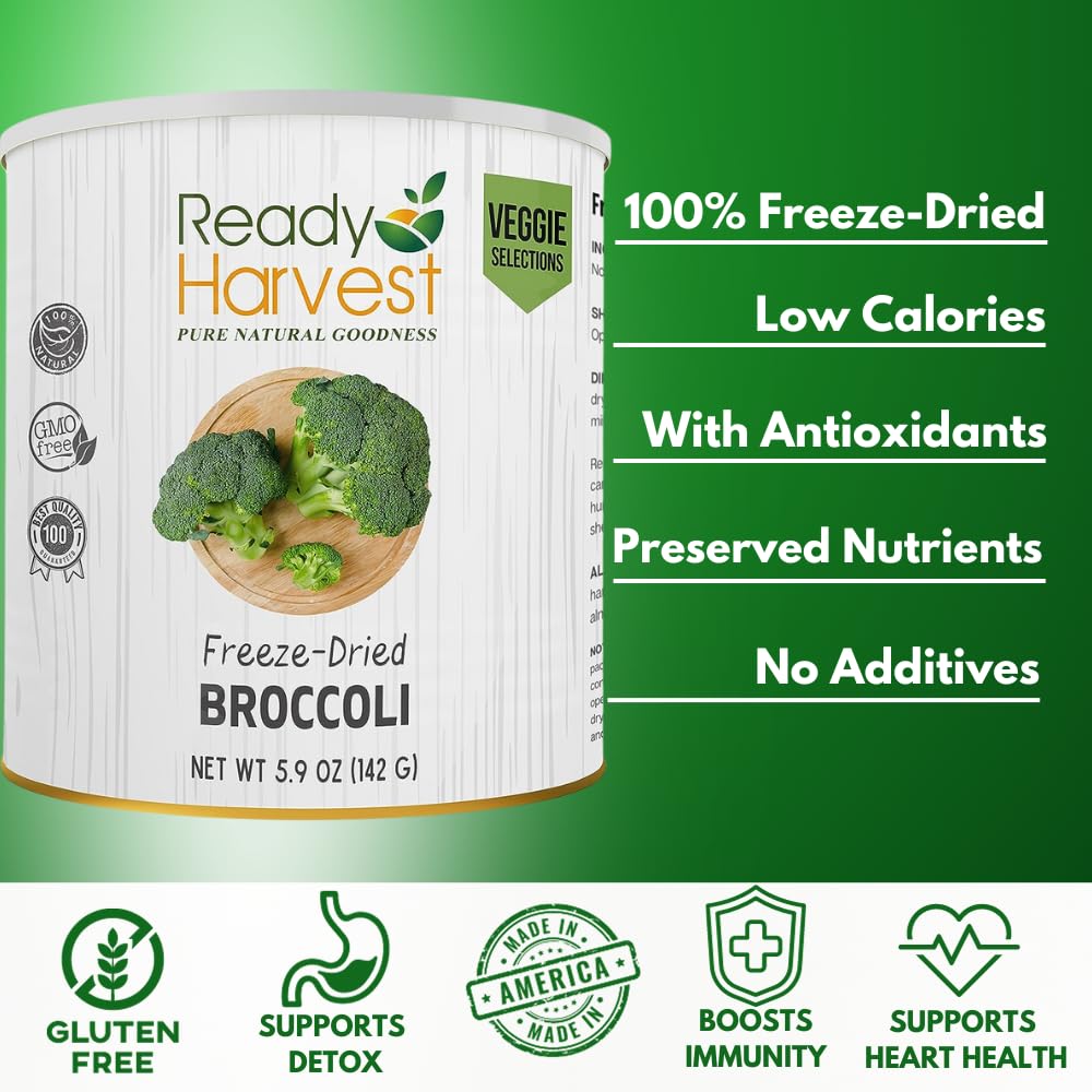 Broccoli Freeze Dried