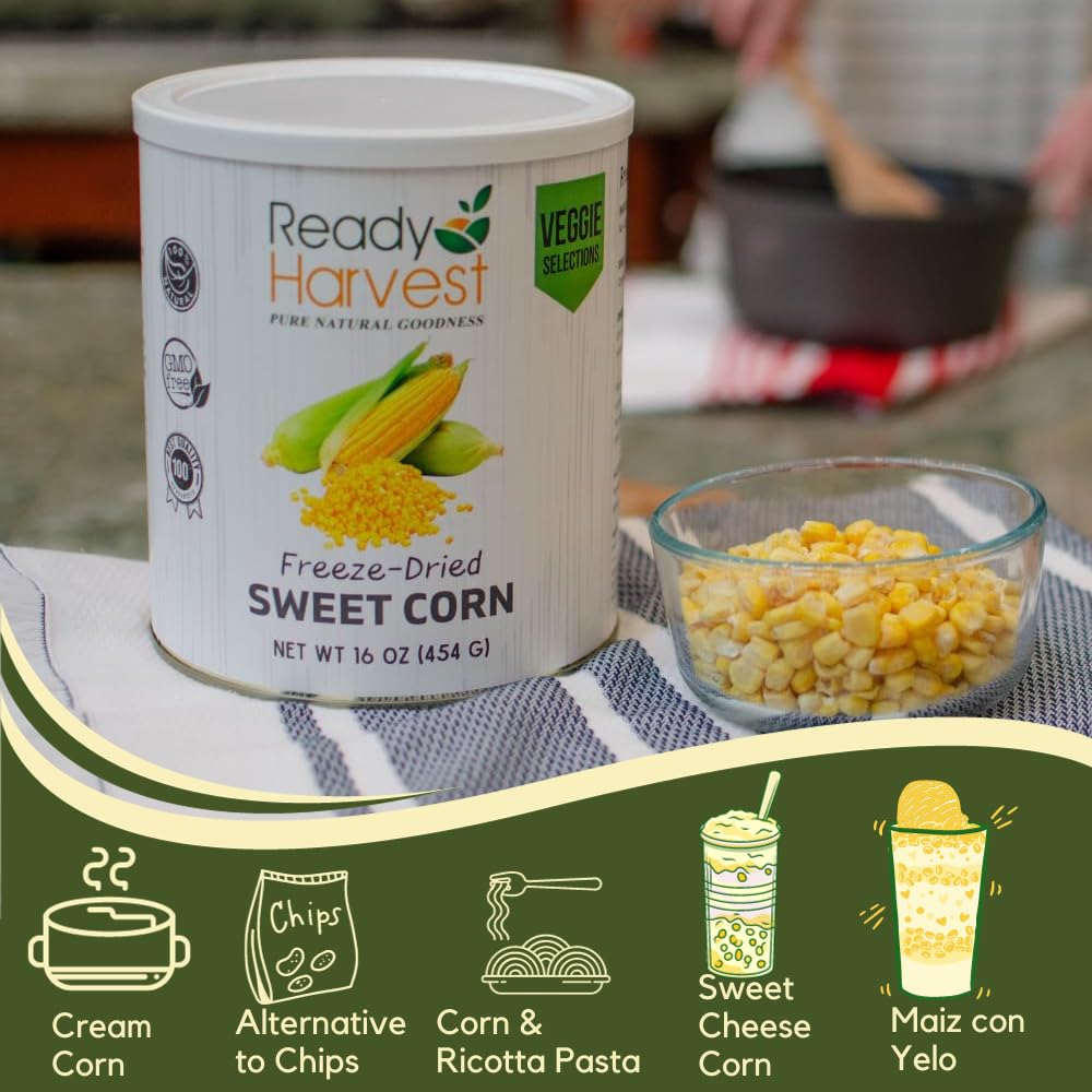Sweet Corn Freeze Dried