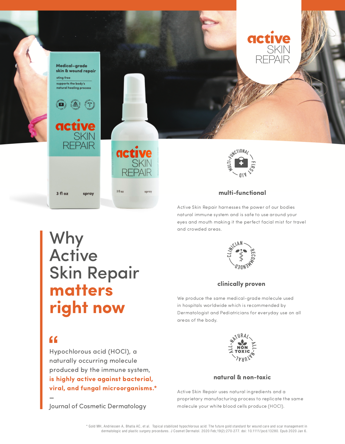 Active Repair Hydrogel