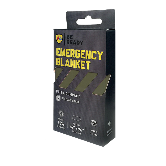 Be Ready Emergency Blankets Green