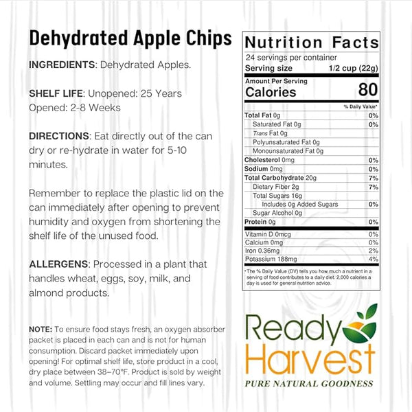 Apple Chips Dehydrated
