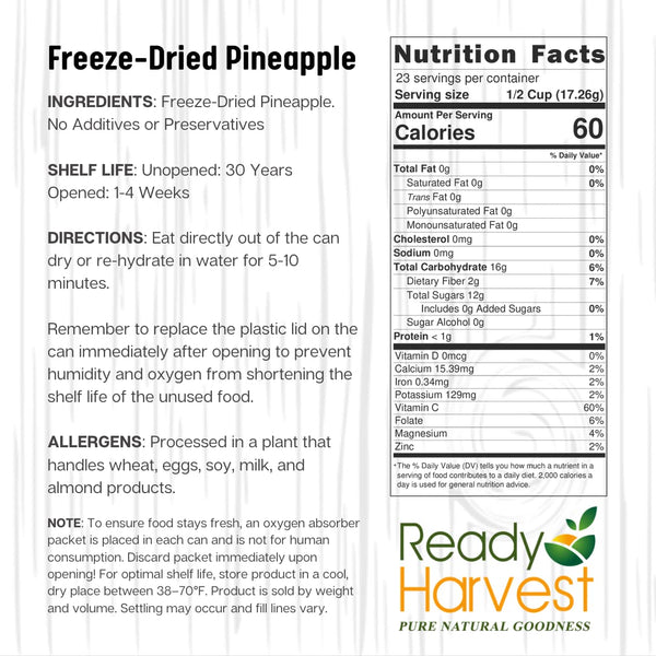 Pineapple Freeze-Dried