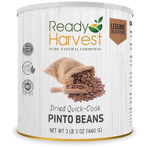 Pinto Beans Quick-Cook Emergency Preparedness