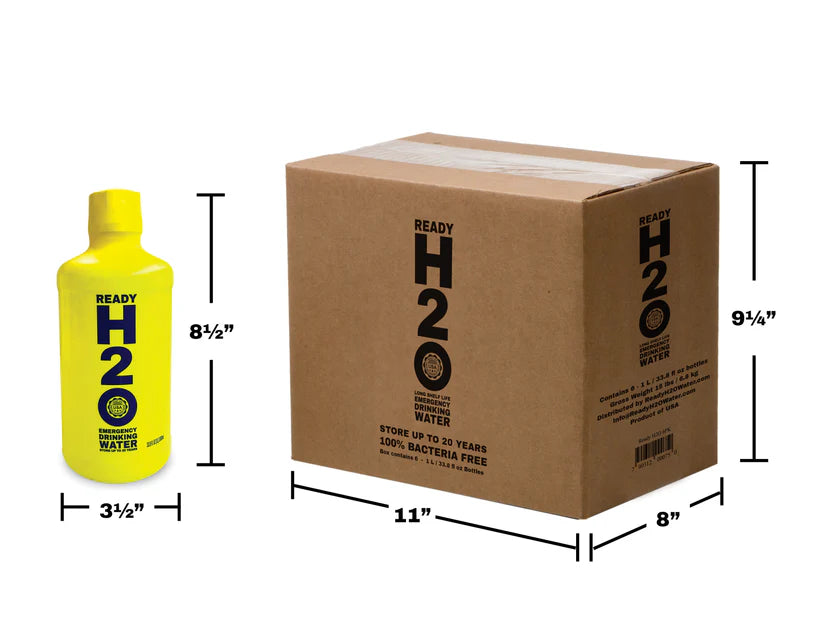 Ready H2O Emergency Drinking Water (12pk)