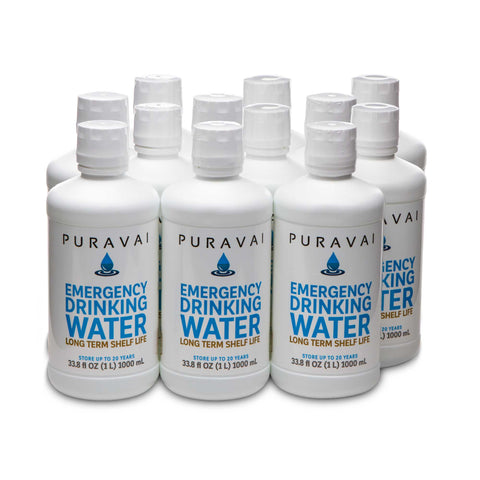 PURAVAI EMERGENCY DRINKING WATER 12 PK