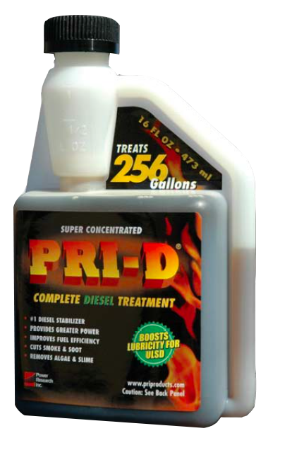 PRI Products offer a premium level of power and strength in achieving top fuel performance with industrial grade gasoline treatment.