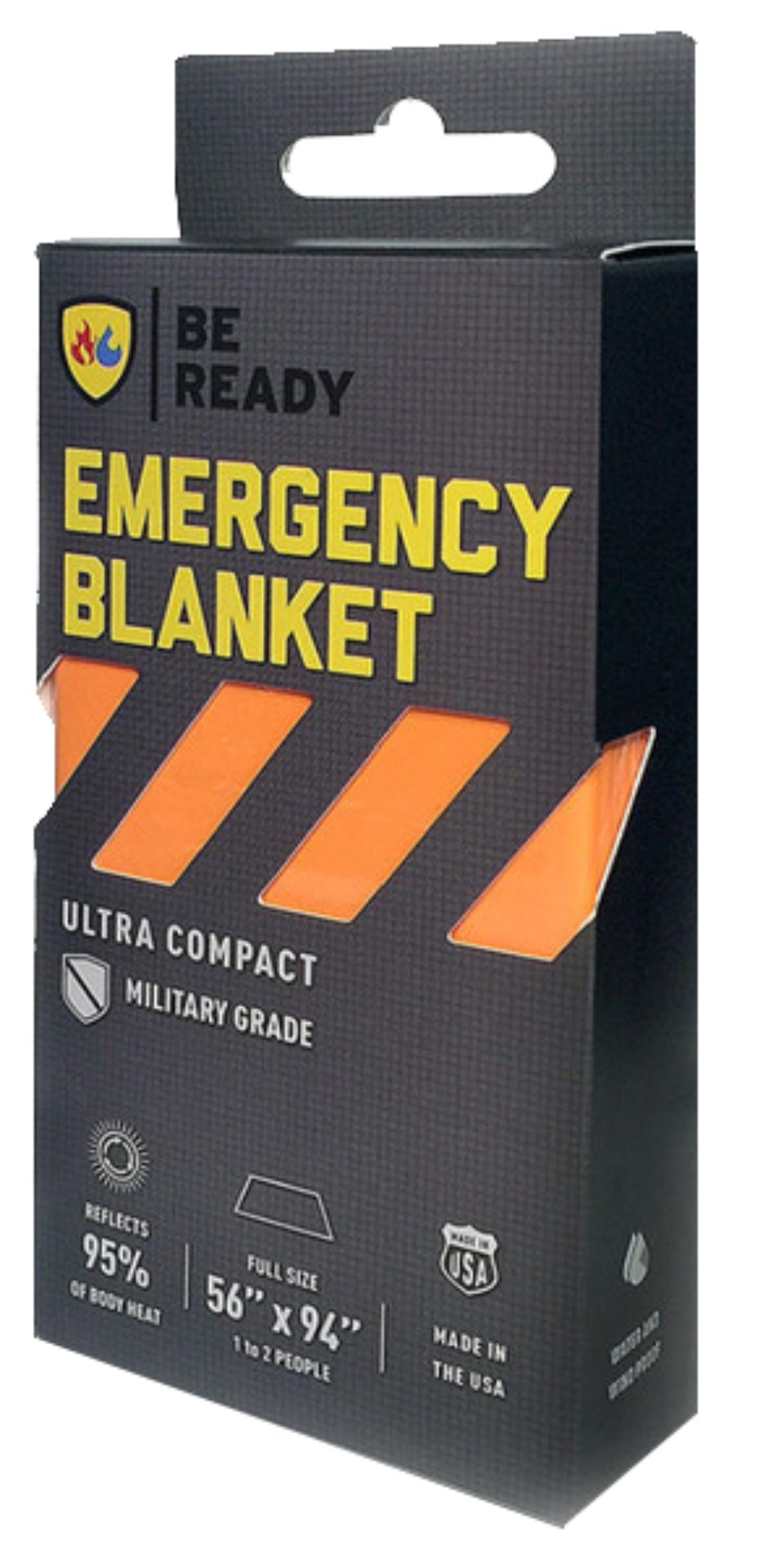Be Ready Emergency Blankets Orange